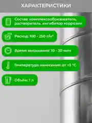 Средство для удаления ржавчины Neomid 570 Анти-ржавчина, 1 л