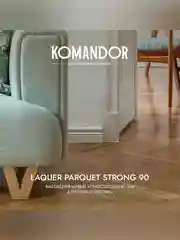 Лак для пола и лестниц Komandor Laquer Parquet Strong 90, высокоглянцевый, , 0,9 л
