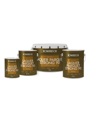 Лак для пола и лестниц Komandor Laquer Parquet Strong 90, высокоглянцевый, , 0,9 л