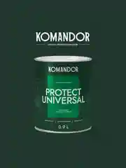 Эмаль универсальная Komandor Protect Universal, алкидная, полуматовая,  0,9 л