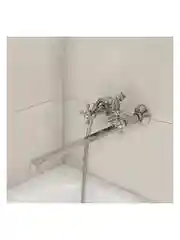 Смеситель для ванны с душем Milardo Duplex HELSB02M02, с длинным изливом, хром