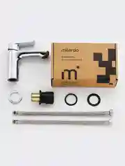 Смеситель для раковины с коротким изливом Milardo Demi DEMSB00M01, хром