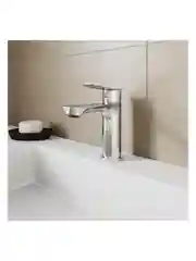 Смеситель для раковины с коротким изливом Milardo Demi DEMSB00M01, хром