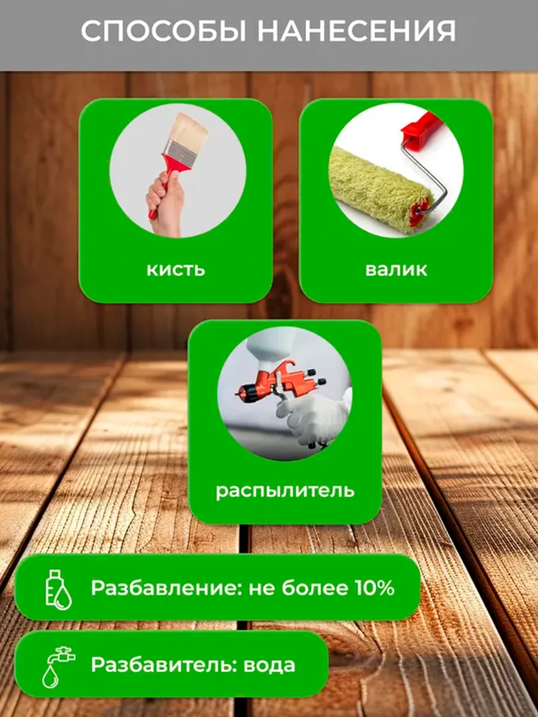 Защитно-декоративная пропитка для дерева Neomid Bio Color Aqua, матовая, 2,3 л, бесцветная