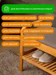 Защитно-декоративная пропитка для дерева Neomid Bio Color Aqua, матовая, 9 л, белая