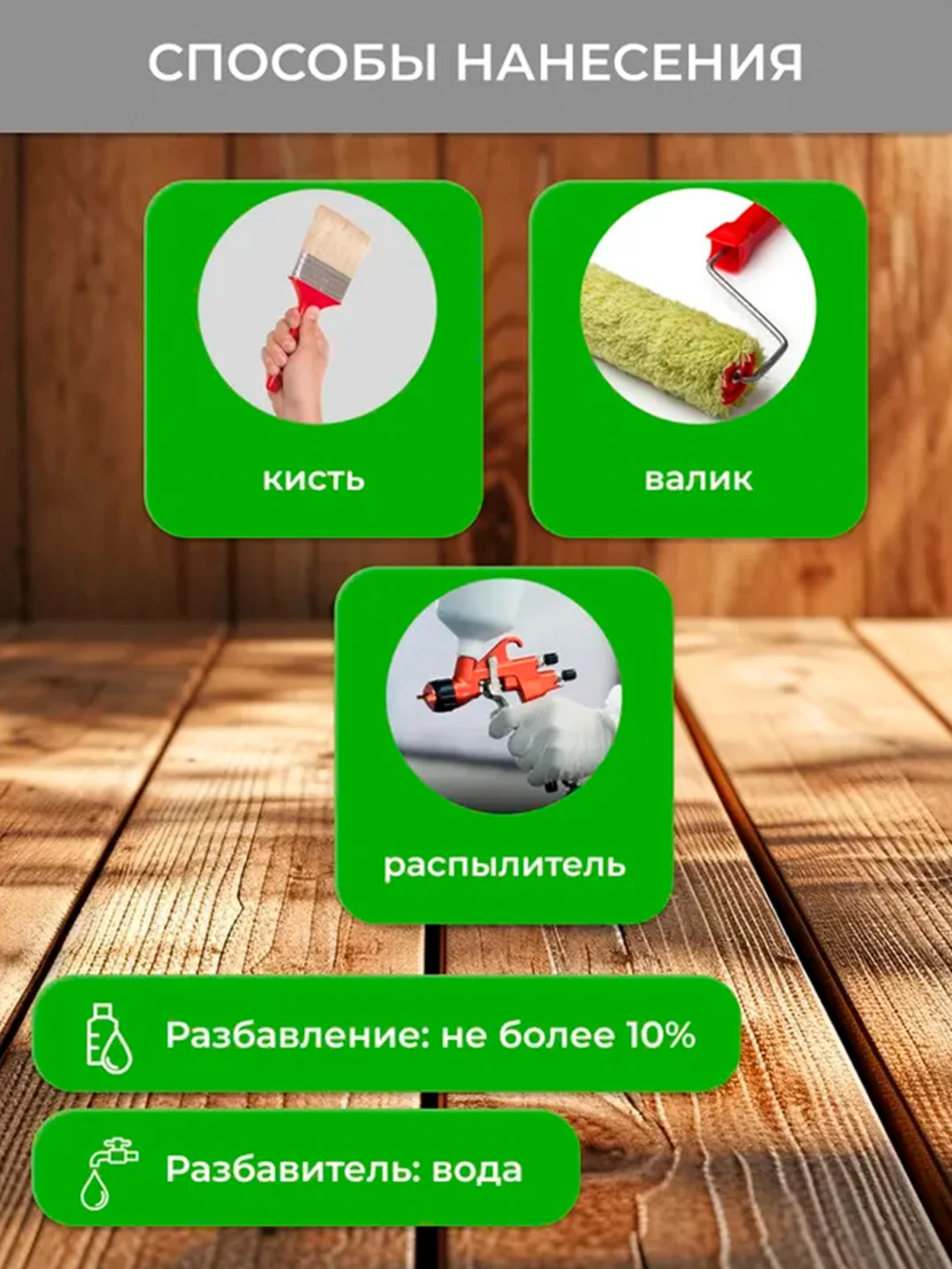 Защитно-декоративная пропитка для дерева Neomid Bio Color Aqua, матовая, 0,9 л, сосна