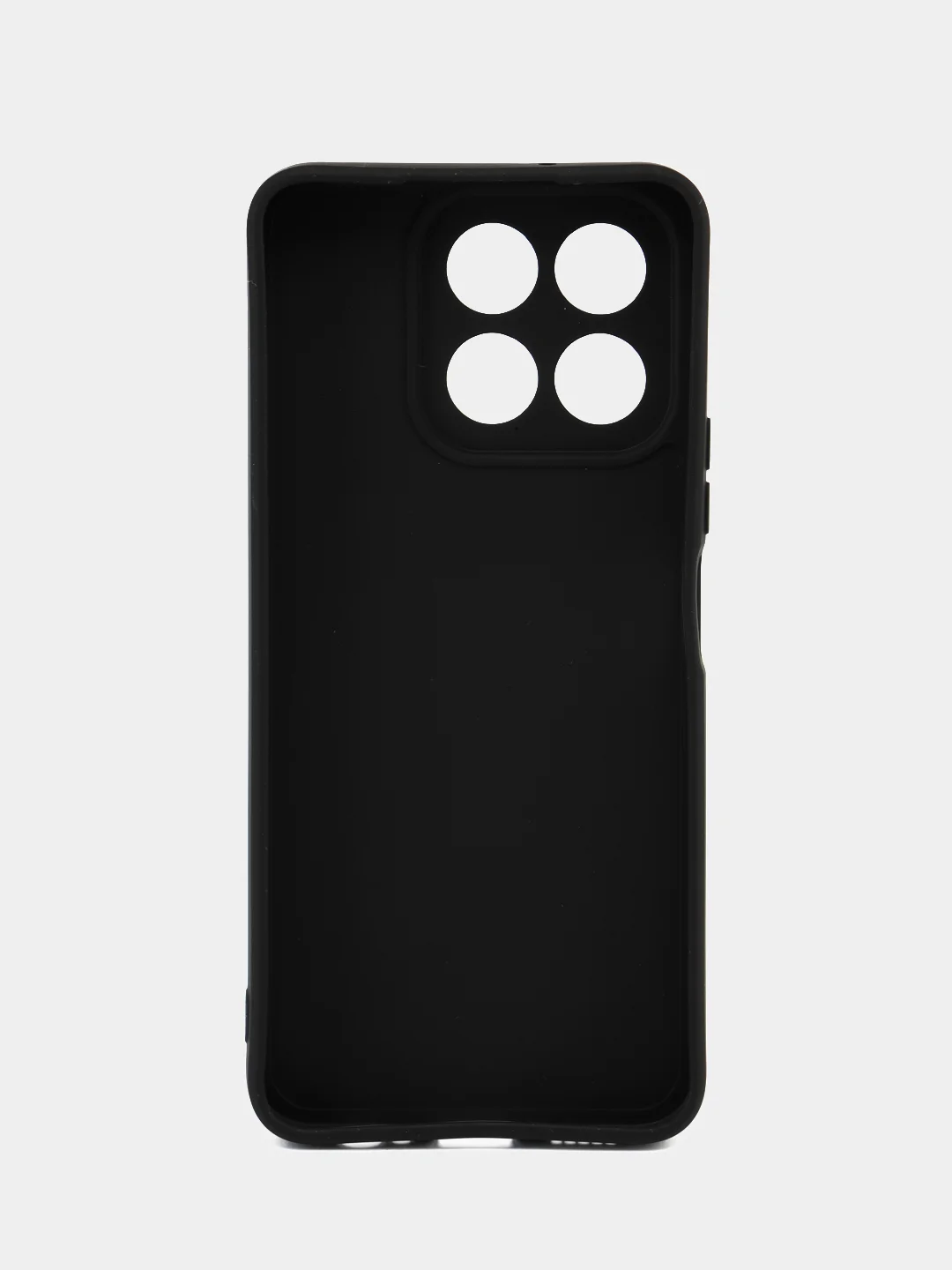 Черный чехол для HONOR X6B (Хонор X6б Икс 6в) , прозрачный, черный