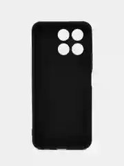 Черный чехол для HONOR X6B (Хонор X6б Икс 6в), черный защита камеры силиконовый