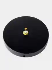Черный большие декоративные 3D часы, римские цифры