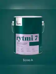 Краска интерьерная влагостойкая Talatu Rytmi 7, матовая, база А, белая, 2,7 л