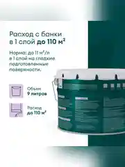 Краска интерьерная влагостойкая Talatu Rytmi 7, матовая, база А, белая, 9 л