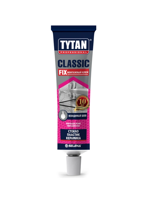 Уплотнитель промышленный D-профиль Tytan Professional, 14 x 12 мм, бухта 40 м, черный