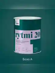 Краска интерьерная влагостойкая Talatu Rytmi 20, полуматовая, база А, белая, 0,9 л