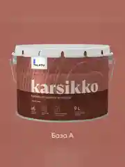 Краска по дереву Talatu Karsikko, матовая, база А, белая, 9 л