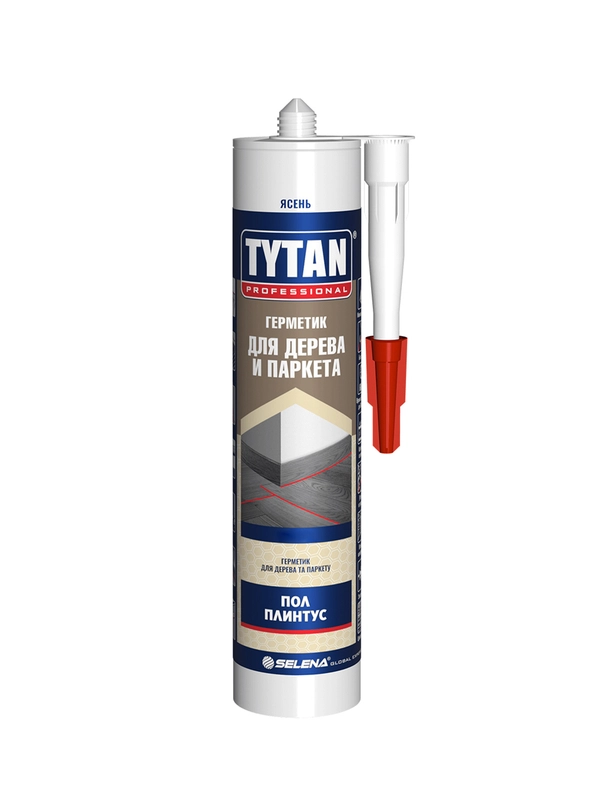 Герметик акриловый для дерева и паркета Tytan Professional 50714, 280 мл, сосна