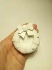 Коричневый новогодний подарочный набор детям.Фигурки из гипса для раскрашивания с красками
