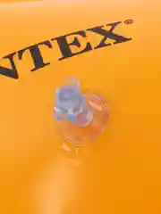 Оранжевый надувной матрас для плавания  INTEX, 183 х 69 см