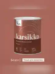 Краска по дереву Talatu Karsikko, матовая, база C, бесцветная, 0,9 л