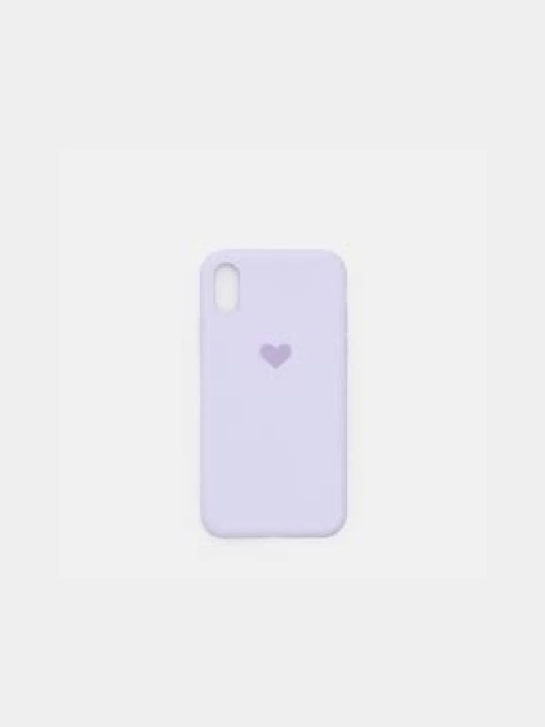 Лавандовый чехол Silicone case iPhone 6 7 8 Plus X XS Max XR 11 12