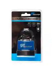 Замок навесной всепогодный Tech-Top T-02, 85 x 56 x 28 мм, 3 ключа