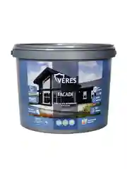 Краска для деревянных фасадов Veres Facade, акриловая, матовая, 9 л, бежевая пудра