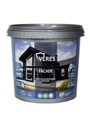 Декоративная пропитка для дерева Veres Natura, полуматовая, 9 л, орех
