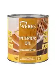 Масло для дерева Veres Interior Oil, 3 л, дуб