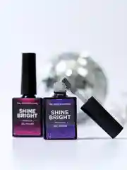 Гель-лак светоотражающий TNL SHINE BRIGHT, 12 цветов