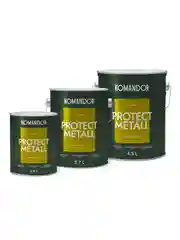 Грунт-эмаль по ржавчине 3 в 1 Komandor Protect Metall, глянцевая, база C, , 0,9 л