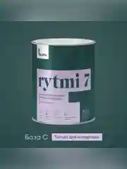 Краска интерьерная влагостойкая Talatu Rytmi 7, матовая, база C, бесцветная, 0,9 л