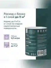 Краска интерьерная влагостойкая Talatu Rytmi 7, матовая, база C, бесцветная, 0,9 л