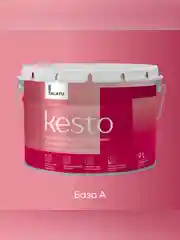 Краска фасадная Talatu Kesto, матовая, база А, белая, 9 л