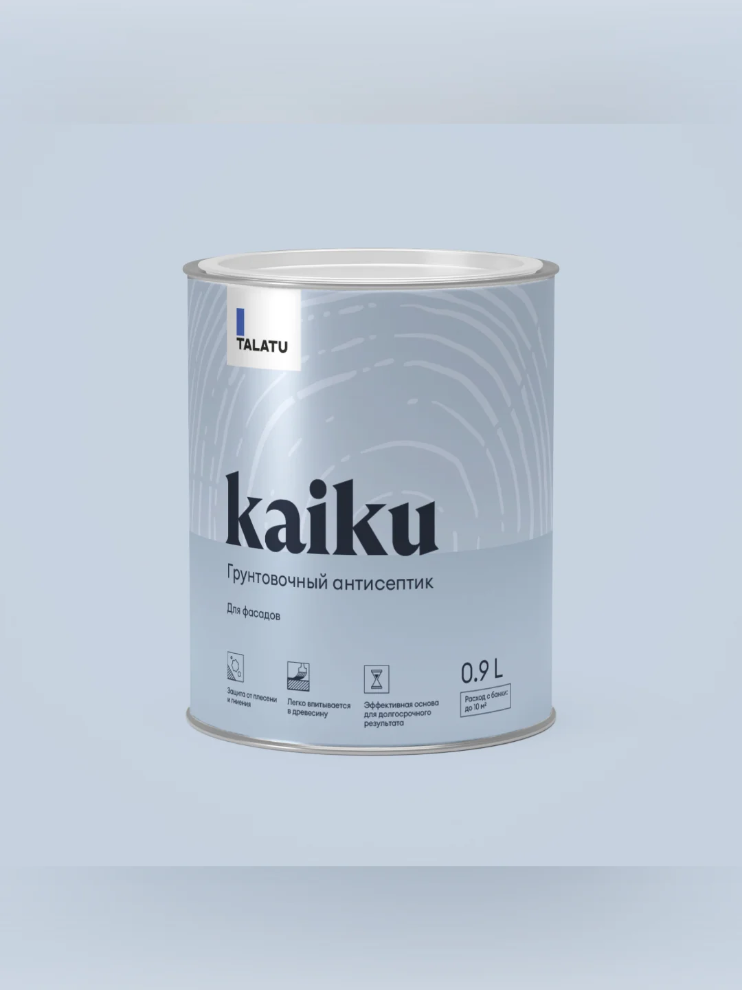 Грунт-антисептик для дерева Talatu Kaiku, 0,9 л