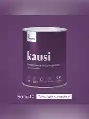 Эмаль универсальная Talatu Kausi, алкидная, полуматовая, база C, бесцветная, 0,9 л