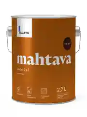 Грунт-эмаль по ржавчине 3 в 1 Talatu Mahtava, глянцевая, 2,7 л, RAL 8017, коричневый