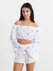 Женский комплект,топ и шорты
