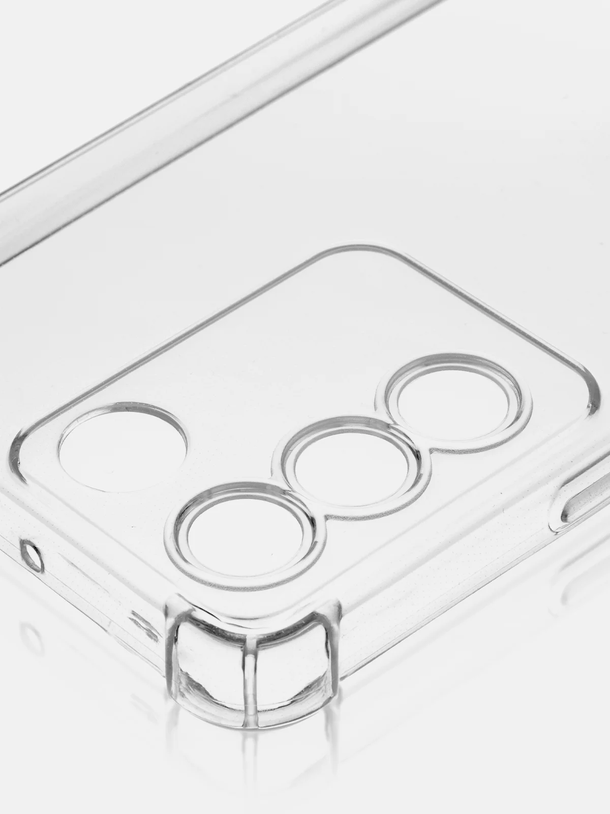 Прозрачный противоударный чехол ROSCO для Vivo V27e, силиконовый, с усиленными углами