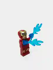 Синий конструктор книга героев с фигуркой героя, совместим с лего(lego)