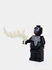 Фиолетовый конструктор книга героев с фигуркой героя, совместим с лего(lego)