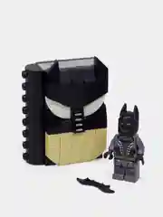 Зеленый конструктор книга героев с фигуркой героя, совместим с лего(lego)