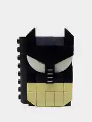 Зеленый конструктор книга героев с фигуркой героя, совместим с лего(lego)