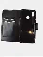 Черный чехол книжка с карточкой для NOKIA 2.1/ SAMSUNG J5 PRIME(G570)/REDMI 4X/MEIZU M6/M5C(2017)