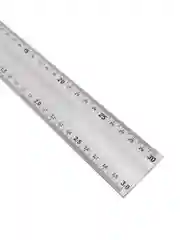 Серый линейка алюминиевая измерительная 30 см ALUKOMTOOLS