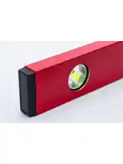 Красный уровень алюминиевый строительный 60 см ALUKOMTOOLS PREMIUM