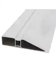 Серый правило строительное, 1 м, двухват, трапеция ALUKOMTOOLS-DUO PROFI PLASTER