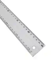 Серый угольник строительный алюминиевый 45 см ALUKOMTOOLS