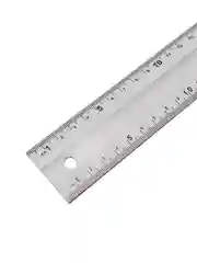 Серый линейка алюминиевая измерительная 50 см ALUKOMTOOLS