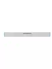 Серый правило строительное, 1 м, трапеция ALUKOMTOOLS - OPTIMAL PLASTER