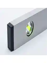 Серый уровень алюминиевый анодированный 100 см ALUKOMTOOLS PREMIUM