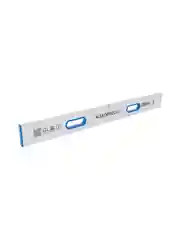 Серый правило строительное, 1 м, с ручками ALUKOMTOOLS